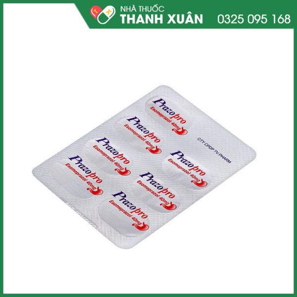 Prazopro 40mg trị trào ngược